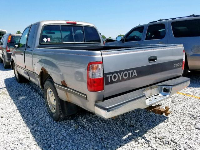 JT4TN12DXT0023150 - 1996 TOYOTA T100 XTRAC GRAY photo 3