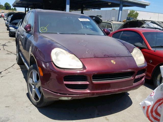 WP1AB29P95LA61779 - 2005 PORSCHE CAYENNE S MAROON photo 1