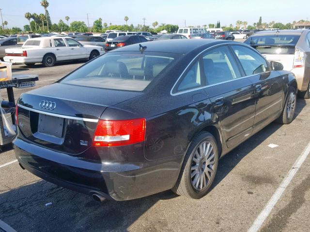 WAUDH74F77N127470 - 2007 AUDI A6 3.2 QUA BLACK photo 4