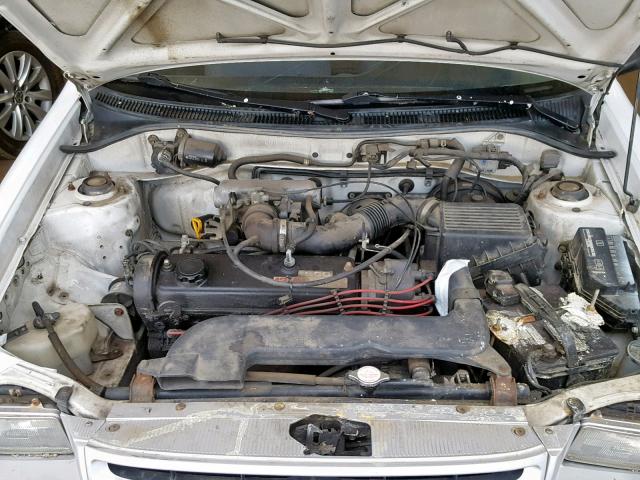 JT2EL46S4P0358346 - 1993 TOYOTA TERCEL STD WHITE photo 7