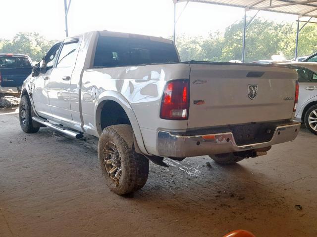 3D7UT2HL5BG590056 - 2011 DODGE RAM 2500 WHITE photo 3