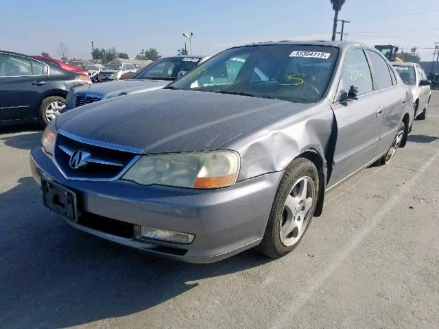 19UUA56663A019224 - 2003 ACURA 3.2TL GRAY photo 2