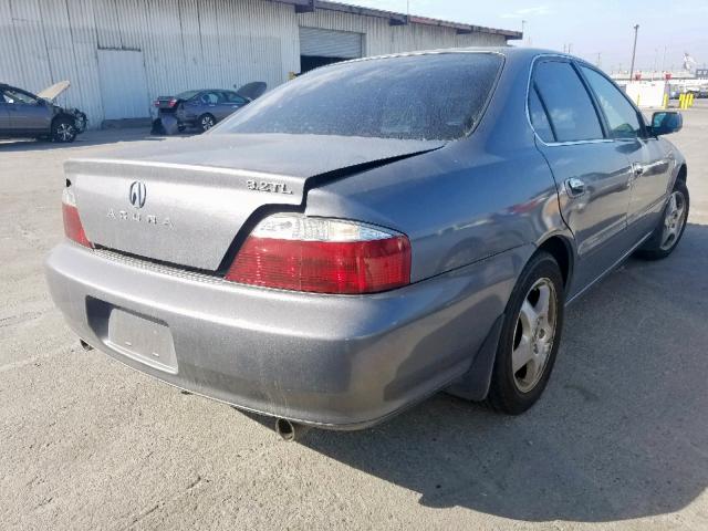 19UUA56663A019224 - 2003 ACURA 3.2TL GRAY photo 4