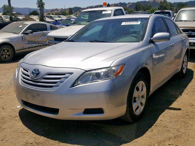 4T1BE46K57U187793 - 2007 TOYOTA CAMRY NEW SILVER photo 2