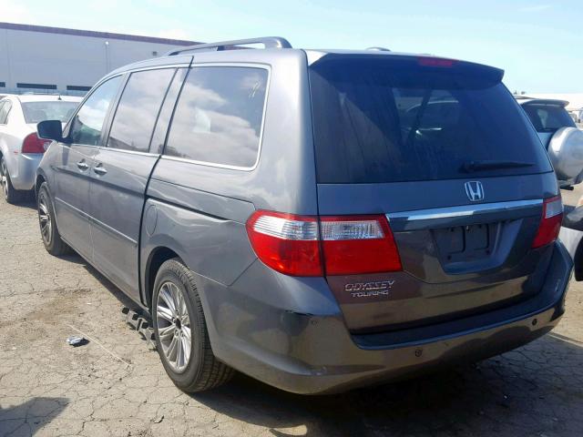 5FNRL38817B046068 - 2007 HONDA ODYSSEY TO GRAY photo 3