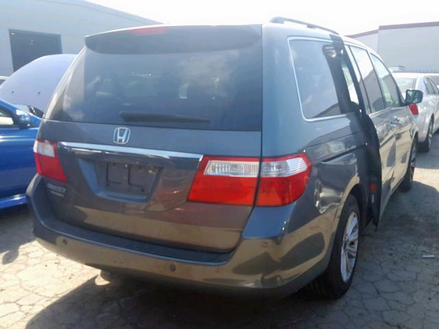 5FNRL38817B046068 - 2007 HONDA ODYSSEY TO GRAY photo 4