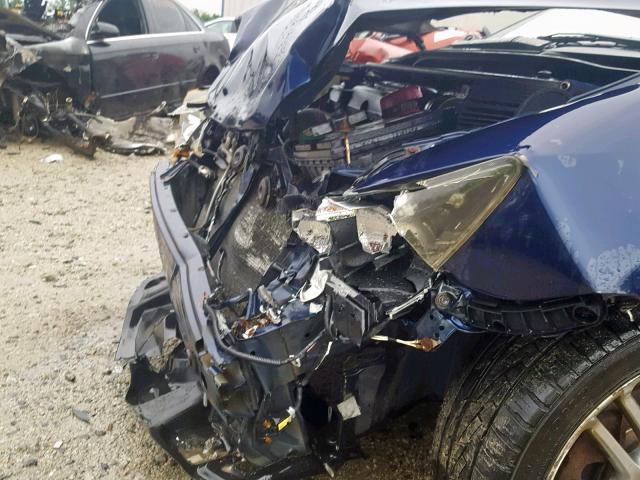 JTKDE177360138936 - 2006 TOYOTA SCION TC BLUE photo 9