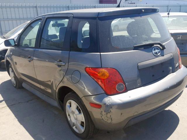 JTKKT624250124869 - 2005 TOYOTA SCION XA GRAY photo 3