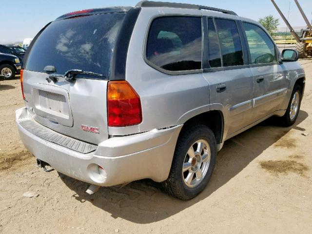 1GKDS13S842182012 - 2004 GMC ENVOY SILVER photo 4