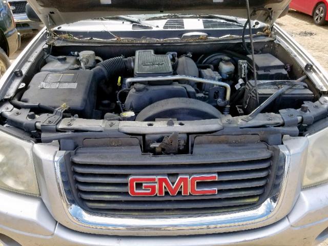 1GKDS13S842182012 - 2004 GMC ENVOY SILVER photo 7