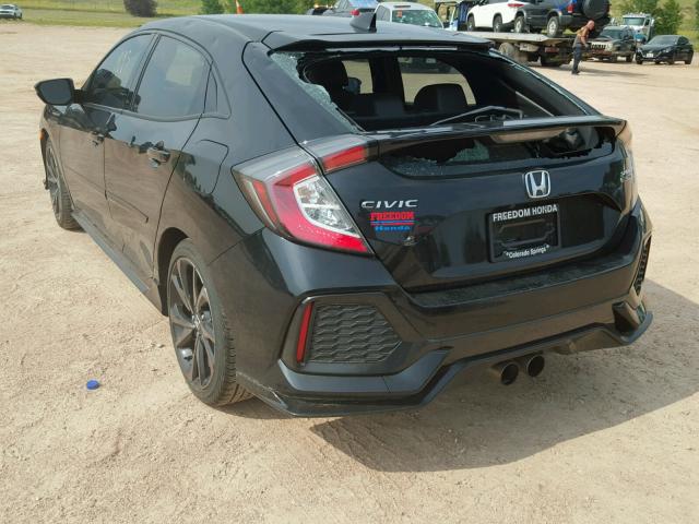 SHHFK7H92HU222745 - 2017 HONDA CIVIC SPOR BLACK photo 3