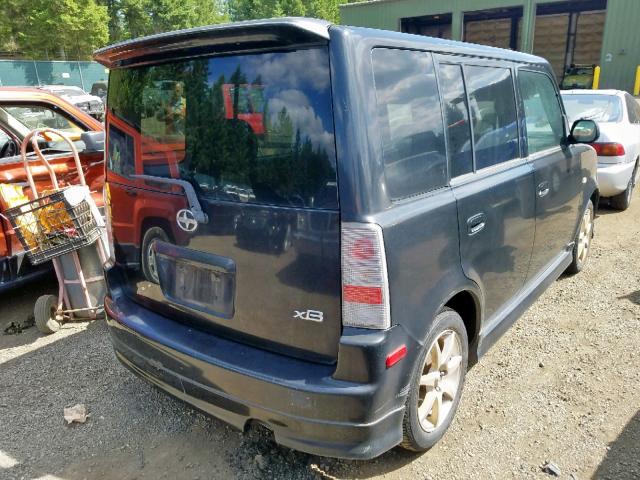 JTLKT324264032035 - 2006 TOYOTA SCION XB 黑色 照片 4