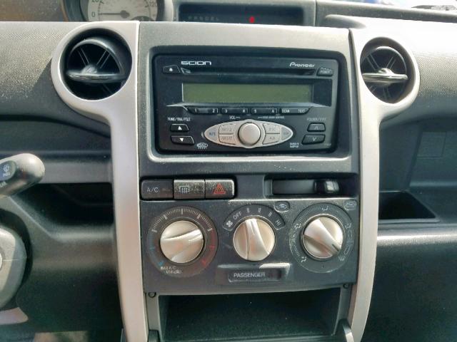 JTLKT324264032035 - 2006 TOYOTA SCION XB 黑色 照片 9