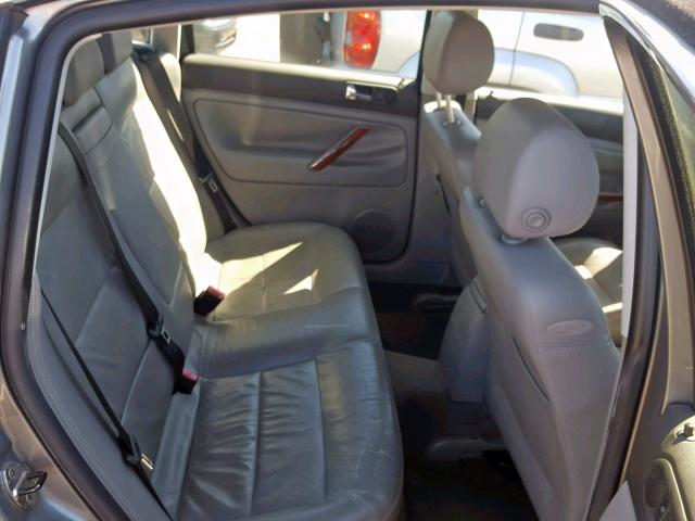 WVWRH63B74P058877 - 2004 VOLKSWAGEN PASSAT GLX SILVER photo 6