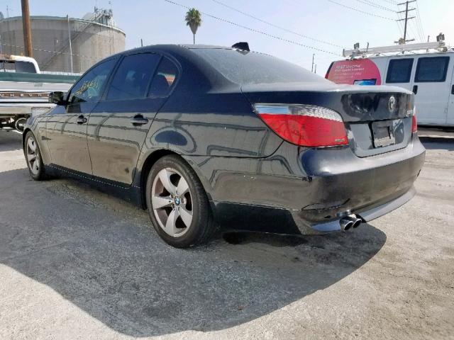 WBANA53554B851855 - 2004 BMW 525 I BLACK photo 3