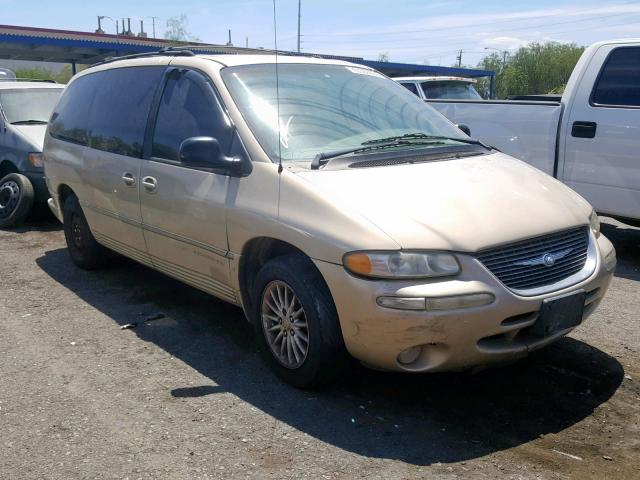 1C4GP54L0XB536537 - 1999 CHRYSLER TOWN & COU GOLD photo 1