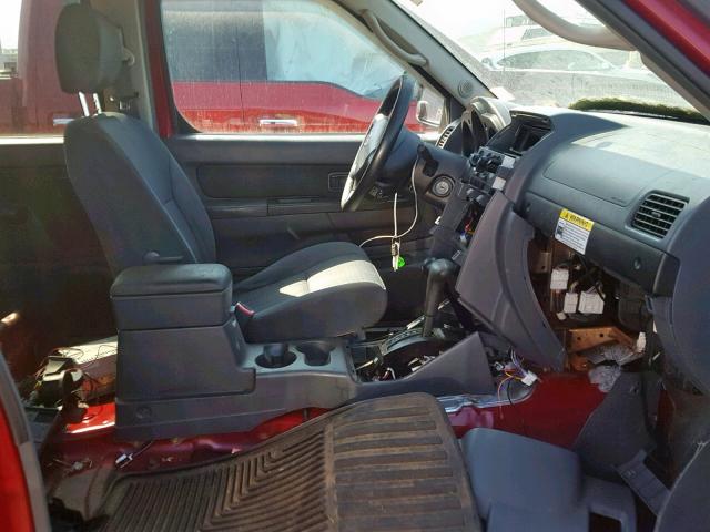 1N6ED29Y03C420811 - 2003 NISSAN FRONTIER C RED photo 5