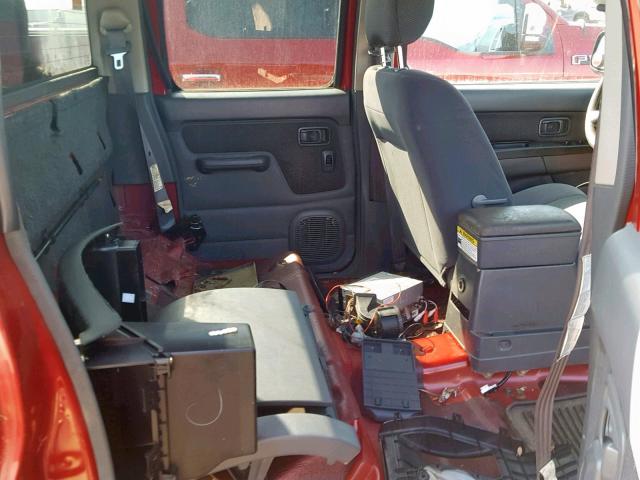 1N6ED29Y03C420811 - 2003 NISSAN FRONTIER C RED photo 9