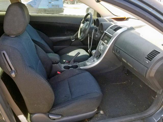 JTKDE177950019058 - 2005 TOYOTA SCION TC გრაფიტი ფოტო 5