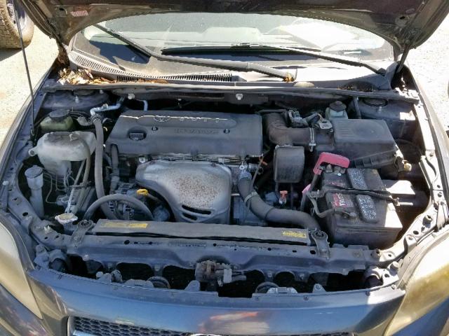 JTKDE177950019058 - 2005 TOYOTA SCION TC გრაფიტი ფოტო 7