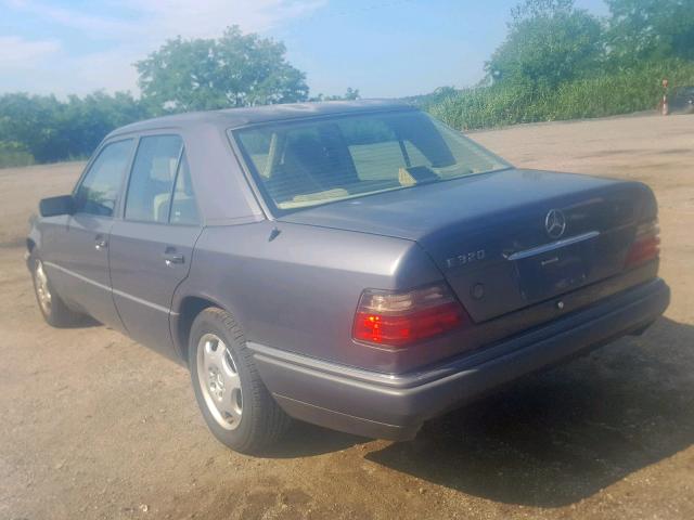 WDBEA32EXSC232926 - 1995 MERCEDES-BENZ E 320 BASE GRAY photo 3