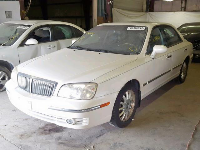 KMHFU45E94A274853 - 2004 HYUNDAI XG 350 WHITE photo 2