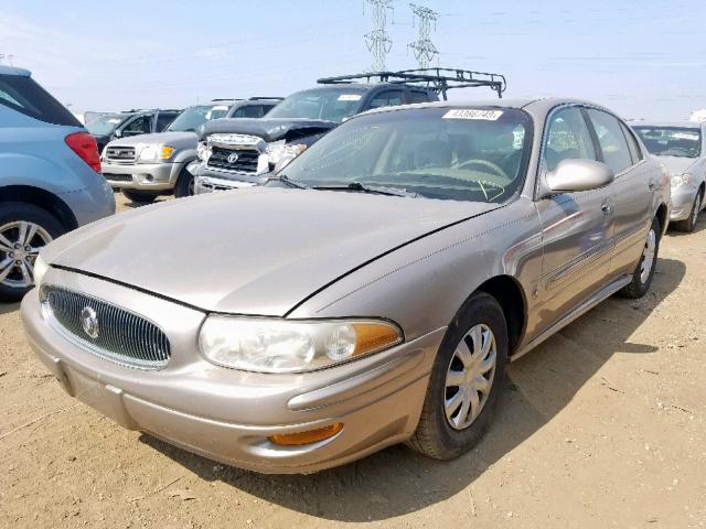 1G4HP54K314277271 - 2001 BUICK LESABRE CU GOLD photo 2