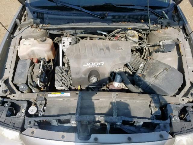 1G4HP54K314277271 - 2001 BUICK LESABRE CU GOLD photo 7