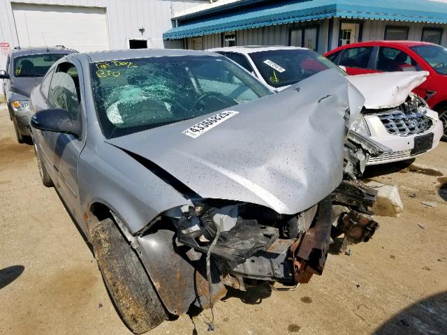 1G1AK12F957600920 - 2005 CHEVROLET COBALT SILVER photo 1