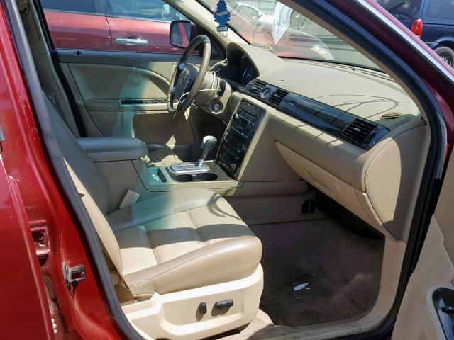 1MEFM42126G614266 - 2006 MERCURY MONTEGO PR 栗色 照片 5