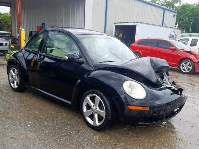 3VWFG31C18M525350 - 2008 VOLKSWAGEN NEW BEETLE შავი ფოტო 1