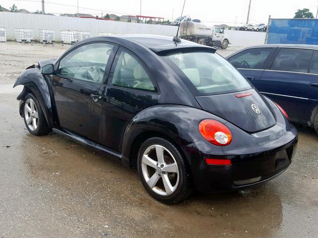 3VWFG31C18M525350 - 2008 VOLKSWAGEN NEW BEETLE შავი ფოტო 3