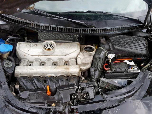 3VWFG31C18M525350 - 2008 VOLKSWAGEN NEW BEETLE შავი ფოტო 7