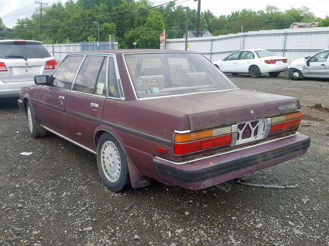 JT2MX73E8F0017448 - 1985 TOYOTA CRESSIDA L BURGUNDY photo 3