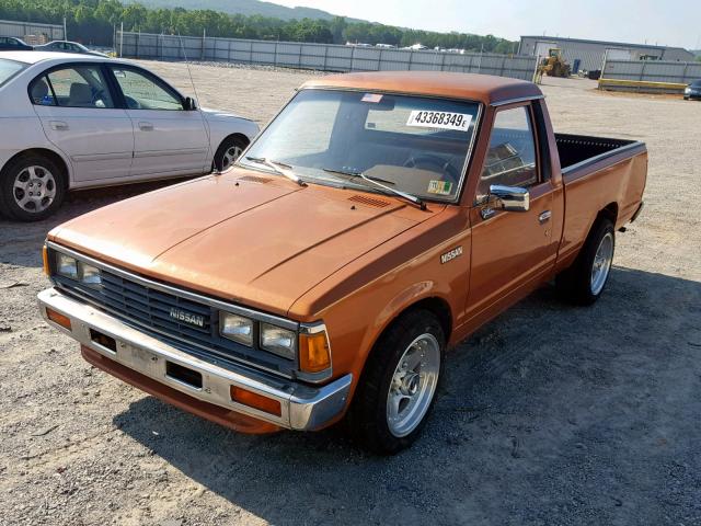 JN6ND01S1GW113843 - 1986 NISSAN 720 ORANGE photo 2