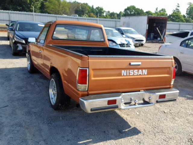 JN6ND01S1GW113843 - 1986 NISSAN 720 ORANGE photo 3