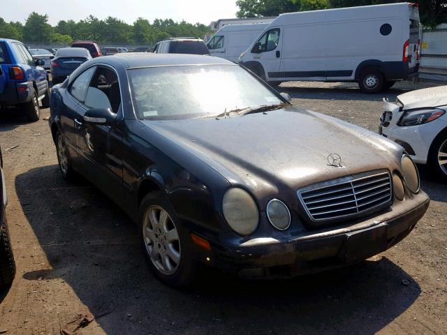 WDBLJ65GX1F165330 - 2001 MERCEDES-BENZ CLK 320 BLACK photo 1