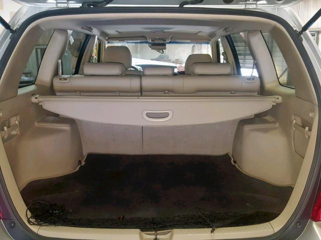 JTEHF21A830103008 - 2003 TOYOTA HIGHLANDER SILVER photo 9