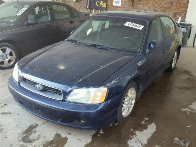 4S3BE625647206362 - 2004 SUBARU LEGACY L S BLUE photo 2