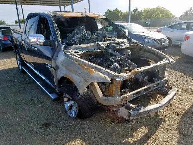 1C6RR7PM6FS751154 - 2015 RAM 1500 LONGH BLUE photo 1