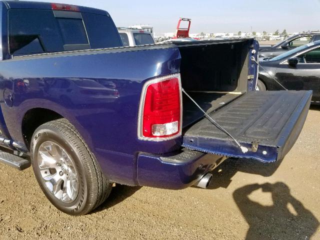 1C6RR7PM6FS751154 - 2015 RAM 1500 LONGH BLUE photo 9