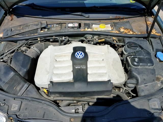 WVWUK63B33P189203 - 2003 VOLKSWAGEN PASSAT W8 GREEN photo 7