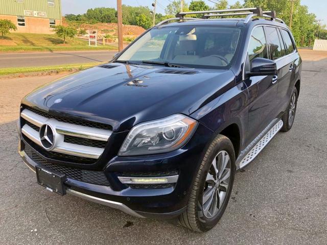 4JGDF2EE9GA669061 - 2016 MERCEDES-BENZ GL 350 BLU BLACK photo 2