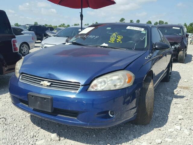 2G1WK151569301849 - 2006 CHEVROLET MONTE CARL BLUE photo 2