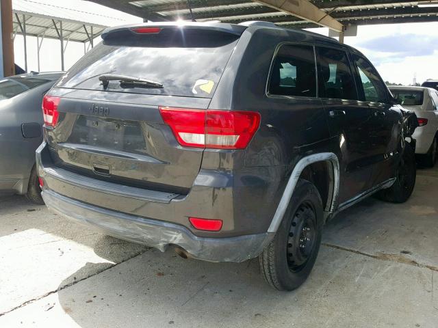 1J4RS4GG1BC710029 - 2011 JEEP GRAND CHER GRAY photo 4