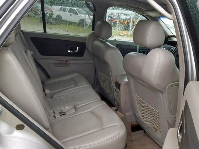 1GYEE63A850120452 - 2005 CADILLAC SRX GRAY photo 6