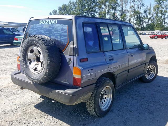 2S3TD03V6S6405980 - 1995 SUZUKI SIDEKICK J TWO TONE photo 4