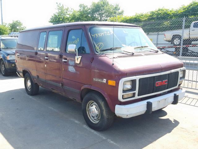 1GTEG25H8SF549182 - 1995 GMC VANDURA G2 RED photo 1