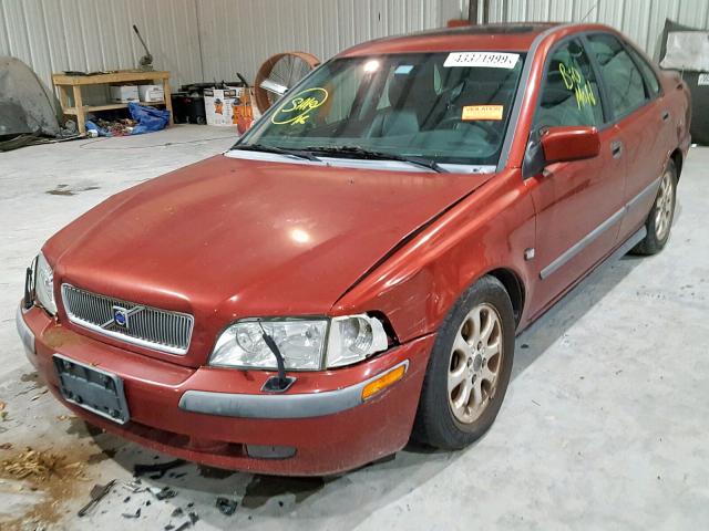 YV1VS29511F637711 - 2001 VOLVO S40 1.9T RED photo 2