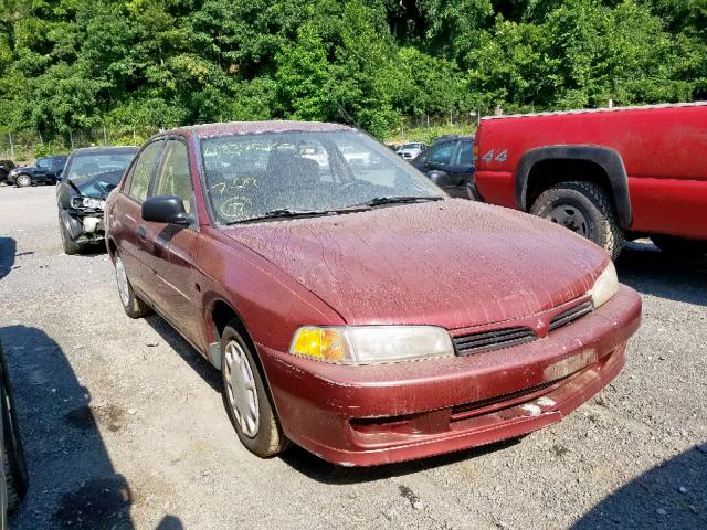 JA3AY26C1YU016009 - 2000 MITSUBISHI MIRAGE DE MAROON photo 1